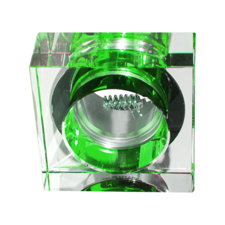 Светильник точечный Feron DL254, MR11, GU5.3, 35W, зеленый - 1