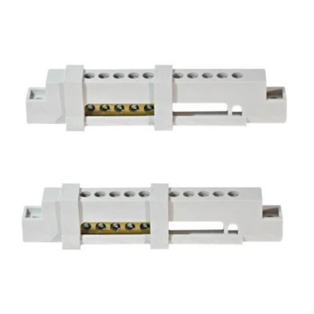 Клеммная колодка N и PE 8 модулей ABB FLY, IP65, 12491 - 1