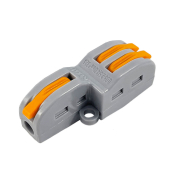 Клемма соединительная (1+2) двухсторонняя Lemanso LMA2621