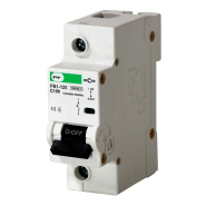 Автоматичний вимикач Promfactor ECO FB1-125, 1P, C, 100A, 10kA, FB1C1100