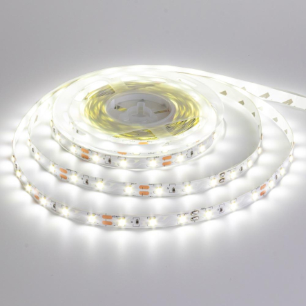 Светодиодная лента белая 12V smd2835 60led/м 4,8W/м IP20 MTK 1017947 - 1