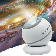 Проектор зоряного неба з обертанням на 360 °, 7 слайдів, від USB