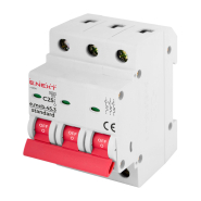 Автоматический выключатель E.NEXT e.mcb.stand.45.3.C25, 3р, 25А, C, 4,5 кА, s002033