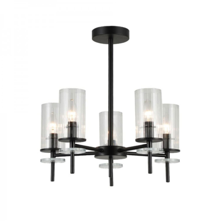 Светильник Ardero BL1750-1ARD CHICAGO, под лампу E14х5, ⌀450х470мм, чёрный - 1