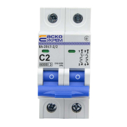 Автоматичний вимикач АСКО-УКРЕМ ВА-2017 2р, 2А С, A0010170034