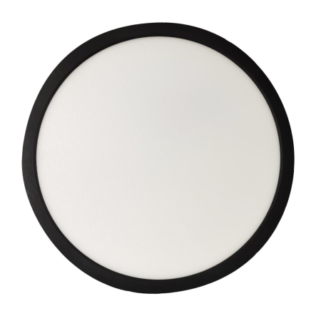 Светильник Violux MILLENNIUM BL 48W, RGB, 3000-6000K, 3800Lm, пульт, чёрный, 400мм, 361448