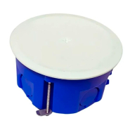 Коробка распределительная в гипсокартон полипропилен КОВА-ЕЛЕКТРО РК-80, 50x80x80 мм, ІР 30, ФР-00001857