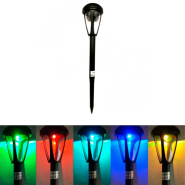 Светильник LED садовый, Lemanso CAB122, RGB, IP44, без выкл. пластик