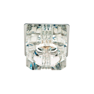 Светильник точечный Feron JD61, G9, 35W, прозрачный хром