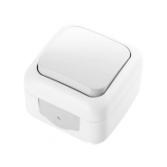 Выключатель VI-KO Palmiye 1-кл, белый, 90555401