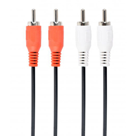 Кабель Cablexpert CCA-2R2R-5M, 2RCA-2RCA 5м - 1