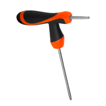 Ключ TORX Т-образная рукоятка Т10, Sturm 1045-08-T10-3x75, 3х75 мм - 1