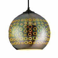 Подвес стекло 3D эффект 6 RADIAN HOROZ Electric 021-007-0001-010