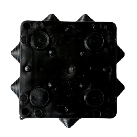 Коробка распределительная наружная КОВА-ЕЛЕКТРО Р9, без клемм 100х100х70 мм, черная, ФР-00001831