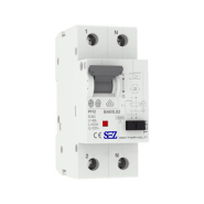 Диференціальний автоматичний вимикач SEZ PF12 40A/0.03A B