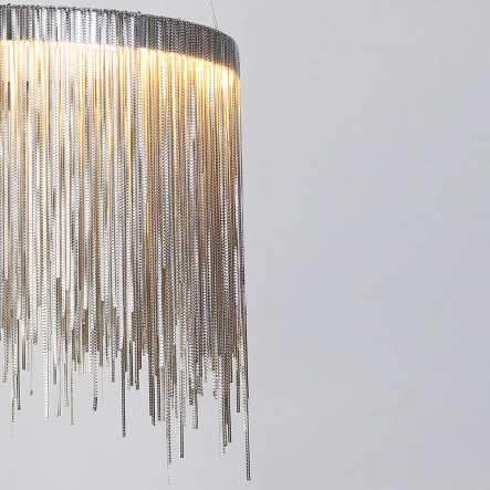 Люстра LAGUNA Lighting 48903-36 хром, алюминий, цепочки, 36W LED, 3000K+6000K