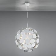 Підвіс TRIO 309900631 Discalgo, 6xE14x40W, 54x150 см, білий