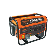 Генератор STURM PG8735EN, 2800/3500 Вт, однофазный, бензиновый, электростарт