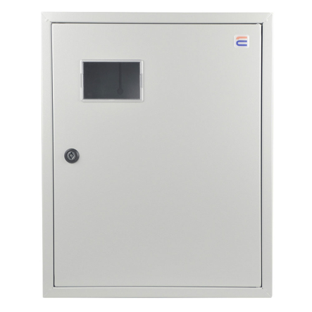 Щит учёта металлический АСКО-Укрем, 540x435x145, IP31, навесной, серия UBox, A0260030006