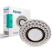 Светильник точечный Feron CD832, MR16, G5.3, прозрачный, LED подсветка, 4000K, 6743
