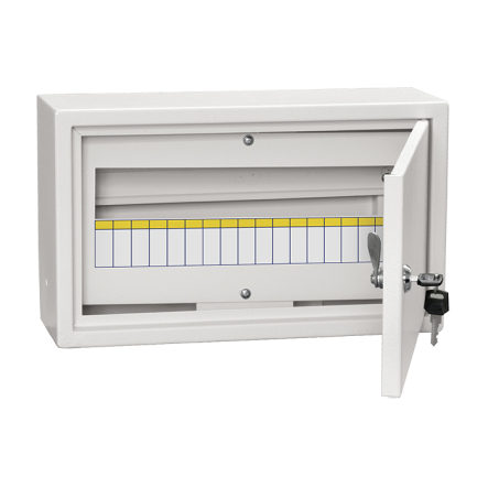 Корпус металевий розподільний IEK ЩРн-18з-1 38 УХЛ3, ІР31 - 1