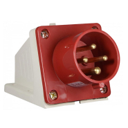 Вилка стаціонарна АСКО-УКРЕМ, A0080060002, ВС 16А/4 3Р+РЕ (514)