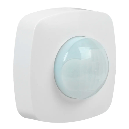 Датчик движения IEK ДД 022 белый 2000 Вт радиус 360 град., 4мх20м, IP20, LDD11-022-2000-001 - 1