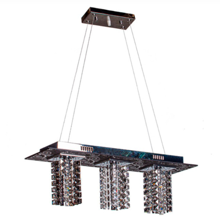 Люстра підвіс ARTTOK C 3458/3P-N CH+SBK+CL - 1