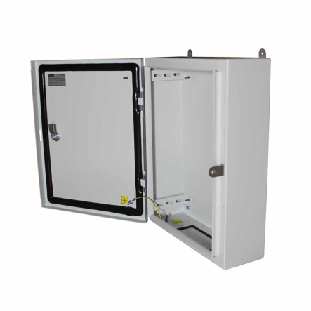 Бокс монтажний навесной Билмакс BW t=1,0-(400х400х250) IP54 У2 без панели, метал. замок, Б00051083