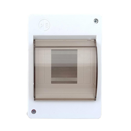 Бокс TNSy КМПн 2/4 на 4 модуля навесной/прозрачная крышка, TNSy5000792 - 1