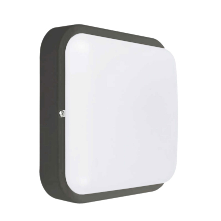 Светильник LED Violux POLO UA 18W, 5000K, 1800Lm, IP54, 190x190x55 мм, антрацит - 1