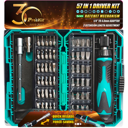 Набор отвёрток Pro'sKit SD-9857M