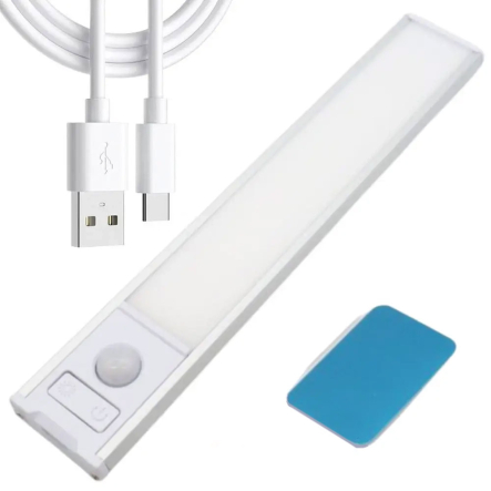 Світильник акумуляторний 30 см із датчиком руху від USB на магнітах HYSS 200 23457390201 - 1