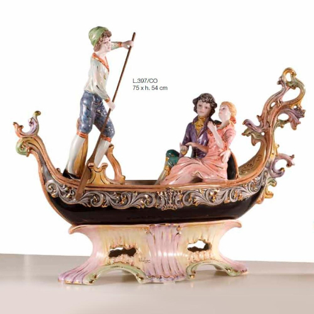 Скульптура LORENZON L.397/CO, Лодка - 1