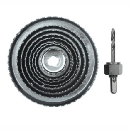 Набір корончастих свердел по дереву Vorel 38-127мм 9шт - 1