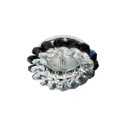 Світильник точковий Feron СD4147, MR11, GU5.3, 35W, чорний/хром - 1