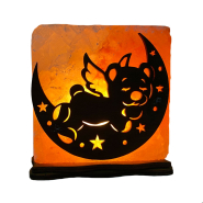 Соляний світильник "Ведмідь з крилами" 1кг