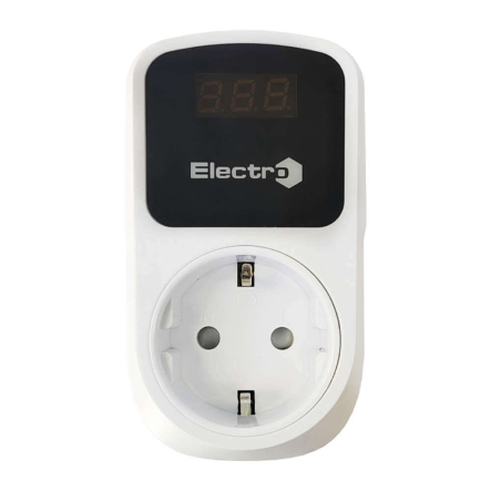 Реле напряжения ElectrO RP1N16BL,16А, AC 140 - 280 В, 3,5 кВт, в розетку - 1