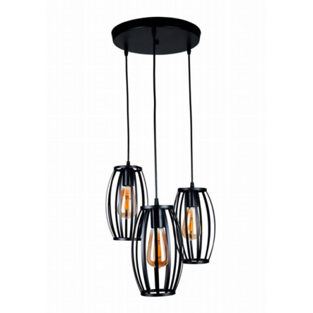 Люстра подвес LEVISTELLA 907014F-3 BK (300) - 1