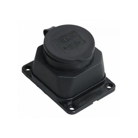 Розетка із захисною кришкою настінна ОМЕГА IP44 - 1