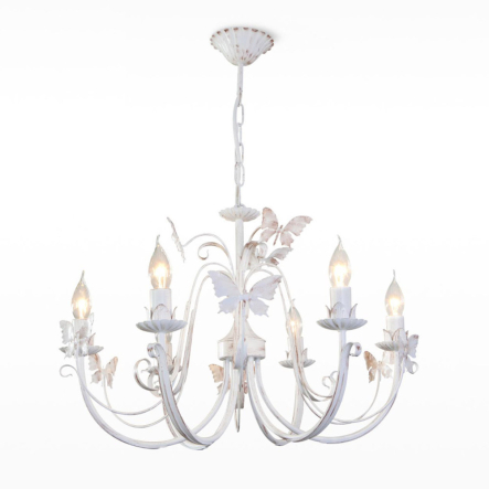 Люстра N&B Light "ФАРФАЛА" 30366, 6хЕ14, D 620 мм, Н 740/600 мм