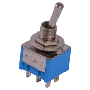 Тумблер MTS-203 ON-OFF-ON 3Пол. *6Конт. АСКО, A0140060018