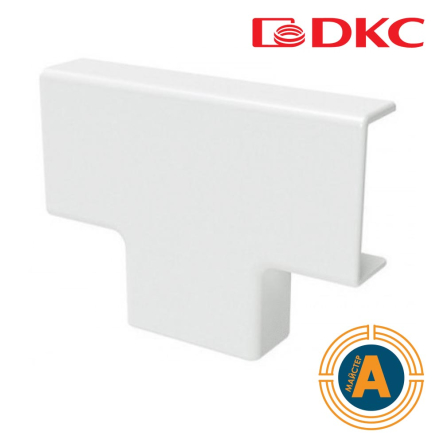 IM 30x10 Трійник, ДКС, 00527, колір білий RAL9016 - 1