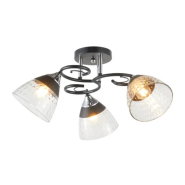 Люстра VALESO  V 6331-3 BK+CR