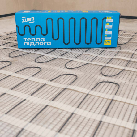 Теплый пол кабель ZUBR DC Cable 17 / 345 Вт 20 м.(2,0-2,5 кв.м.)