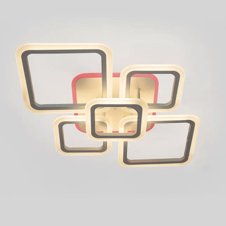 Люстра LED VATAN light 1140/2+3 белая