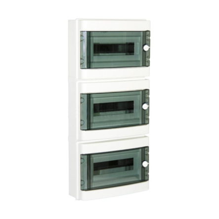 Корпус пластиковий IEK КМПн 2/39 ІР55 навісний, MKP72-N-39-55 - 1