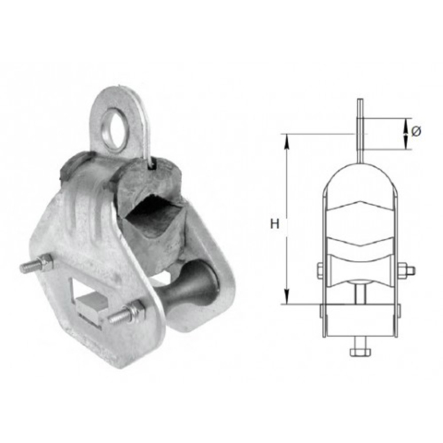 Зажим угловой поддерживающий GP2Q 4x(16-120)