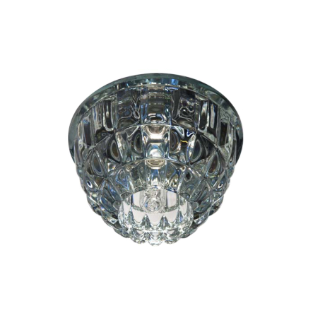 Світильник точковий Feron JD68, G9, 35W, прозорий/сірий - 1