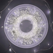 Гирлянда LED Нитка LED900 30м, + пульт, USB, Белый свет